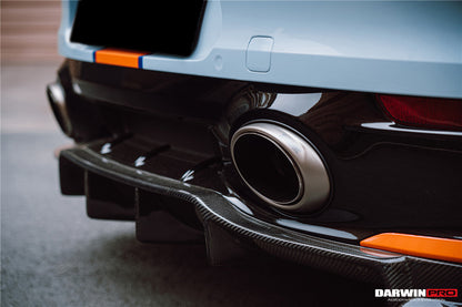 DarwinPRO 2019-2023 Porsche 911 992 Carrera y Targa S y 4 y 4S SD-Sport Design Modl BKSS Style Rear Lip