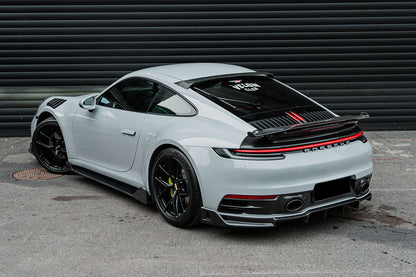 DarwinPRO 2019-2023 Porsche 911 992 2C 4C Carrera S 4 4S BKSS Style Carbon FIber Roof Spoiler
