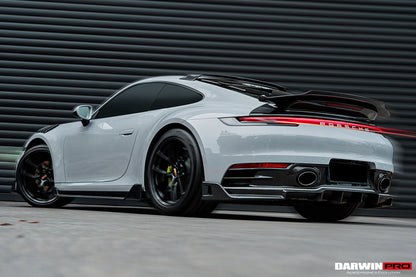 DarwinPRO 2019-2023 Porsche 911 992 2C 4C Carrera S 4 4S BKSS Style Carbon FIber Roof Spoiler