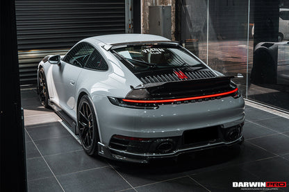 DarwinPRO 2019-2023 Porsche 911 992 2C 4C Carrera S 4 4S BKSS Style Carbon FIber Roof Spoiler