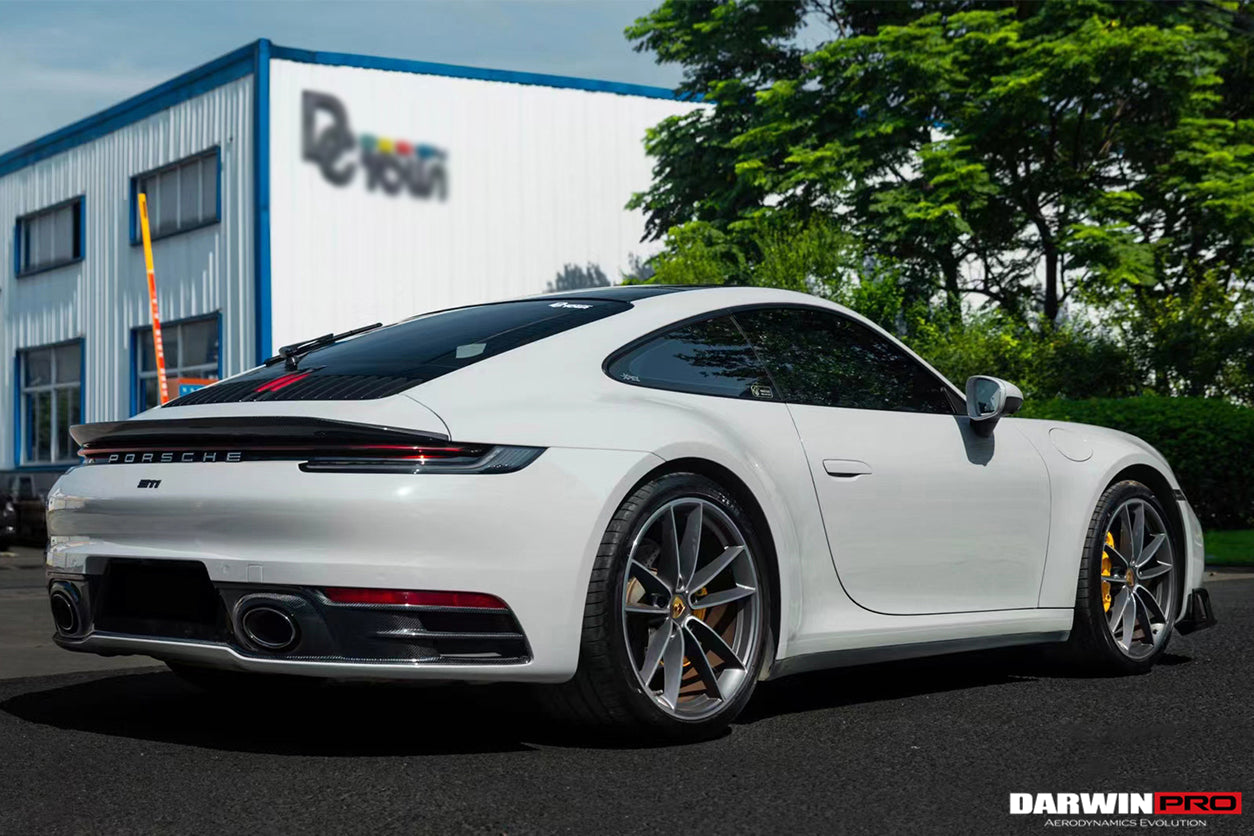 DarwinPRO 2019-2023 Porsche 911 992 Carrera S 4 4S Targa Cabriolet BKSS Style Trunk Wing