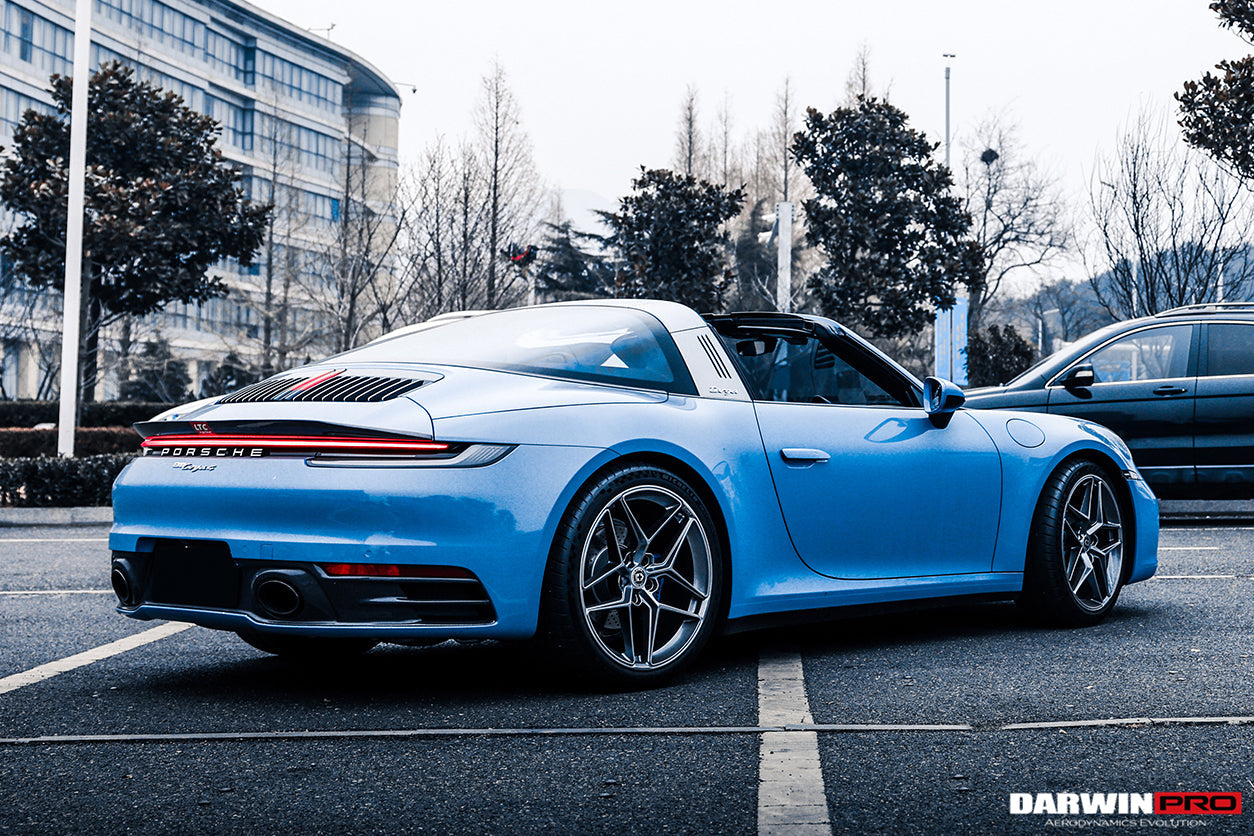 DarwinPRO 2019-2023 Porsche 911 992 Carrera S 4 4S Targa Cabriolet BKSS Style Trunk Wing