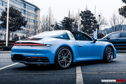 DarwinPRO 2019-2023 Porsche 911 992 Carrera S 4 4S Targa Cabriolet BKSS Style Trunk Wing