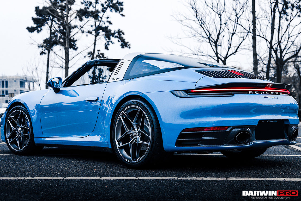 DarwinPRO 2019-2023 Porsche 911 992 Carrera S 4 4S Targa Cabriolet BKSS Style Trunk Wing