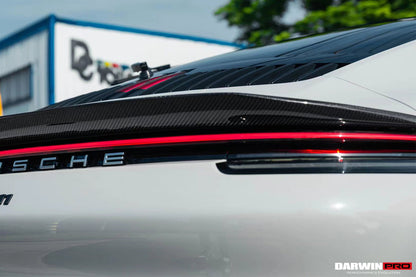 DarwinPRO 2019-2023 Porsche 911 992 Carrera S 4 4S Targa Cabriolet BKSS Style Trunk Wing
