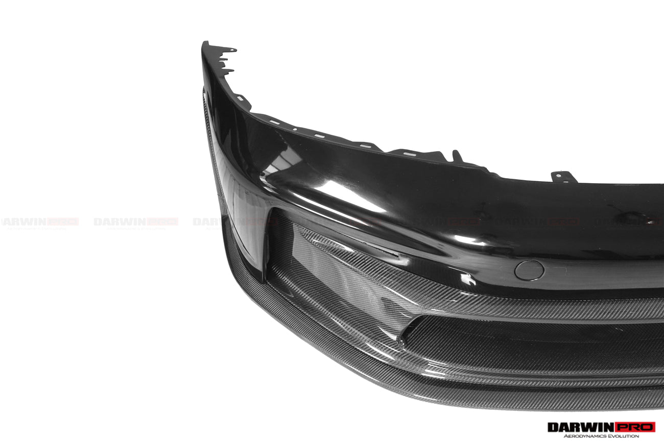 DarwinPRO 2019-2024 Porsche 911 992 Carrera & S & 4 & 4S & Targa & Cabriolet GT3 Style Front Bumper