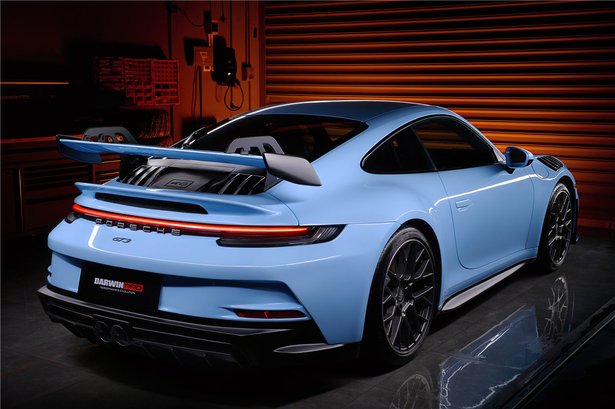 DarwinPRO 2019-2024 Porsche 911 992 Carrera & S & 4 & 4S & Targa & Cabriolet GT3 Style Rear Bumper