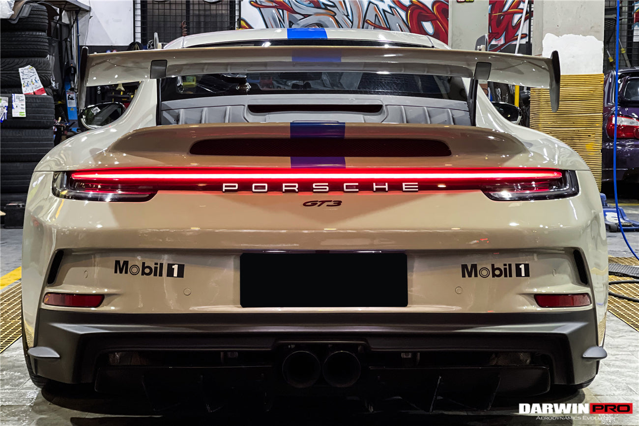 DarwinPRO 2019-2024 Porsche 911 992 Carrera & S & 4S GT3 Style Trunk Spoiler Wing