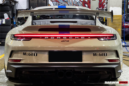 DarwinPRO 2019-2024 Porsche 911 992 Carrera & S & 4S GT3 Style Trunk Spoiler Wing