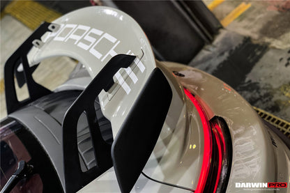 DarwinPRO 2019-2024 Porsche 911 992 Carrera & S & 4S GT3 Style Trunk Spoiler Wing