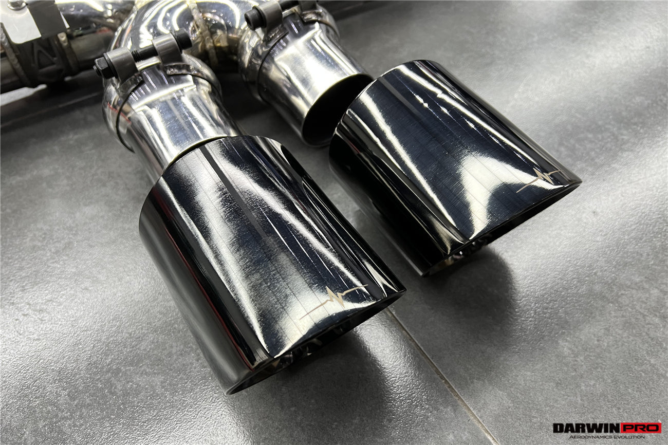 DarwinPRO 2019-2024 Porsche 911 992 Carrera S 4 4S Targa Cabriolet Exhaust (for GT3 Style Bumper)