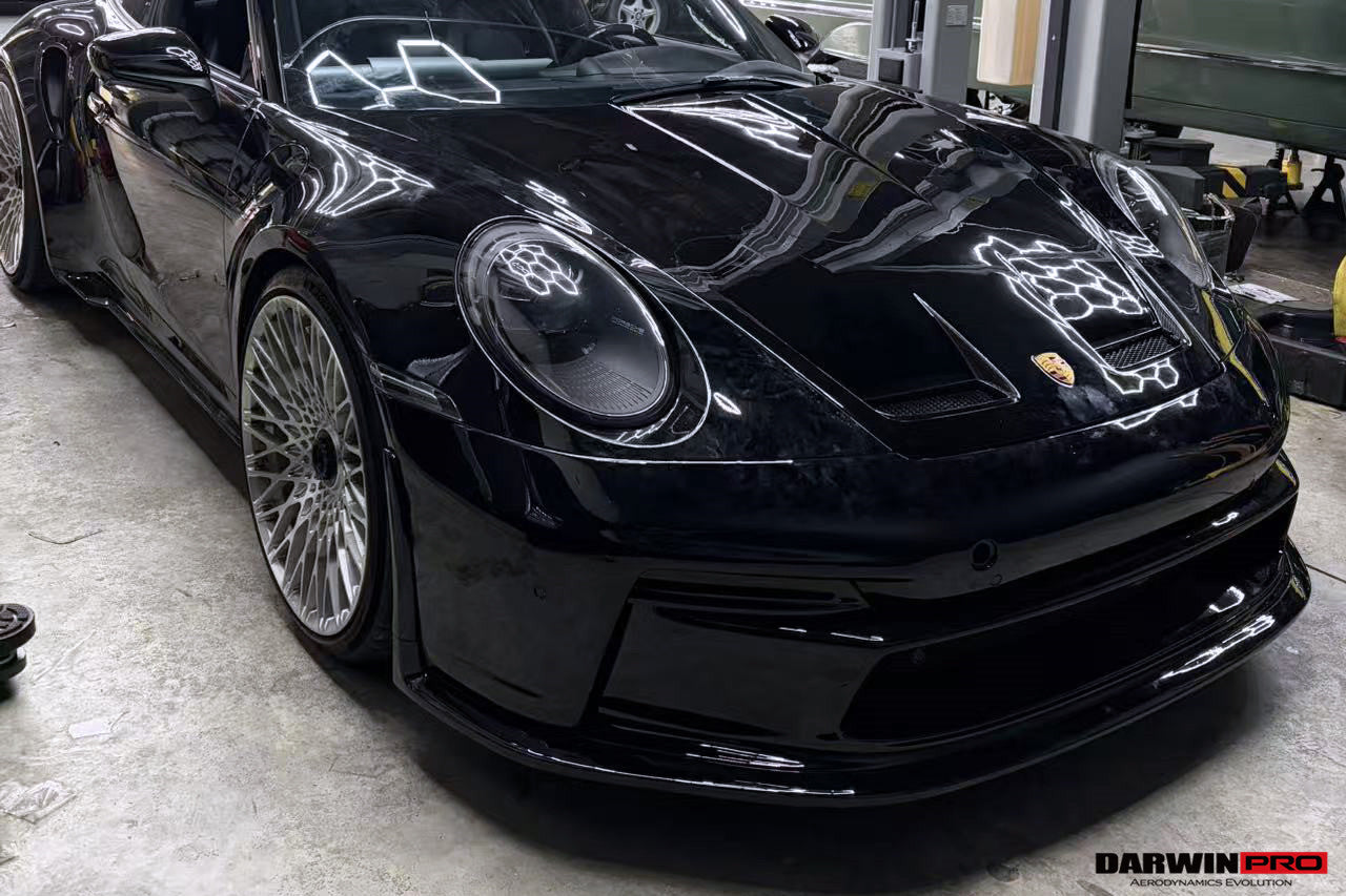 DarwinPRO 2019-2024 Porsche 911 992 Carrera & S & 4 & 4S & Targa & Cabriolet GT3 Style Front Bumper