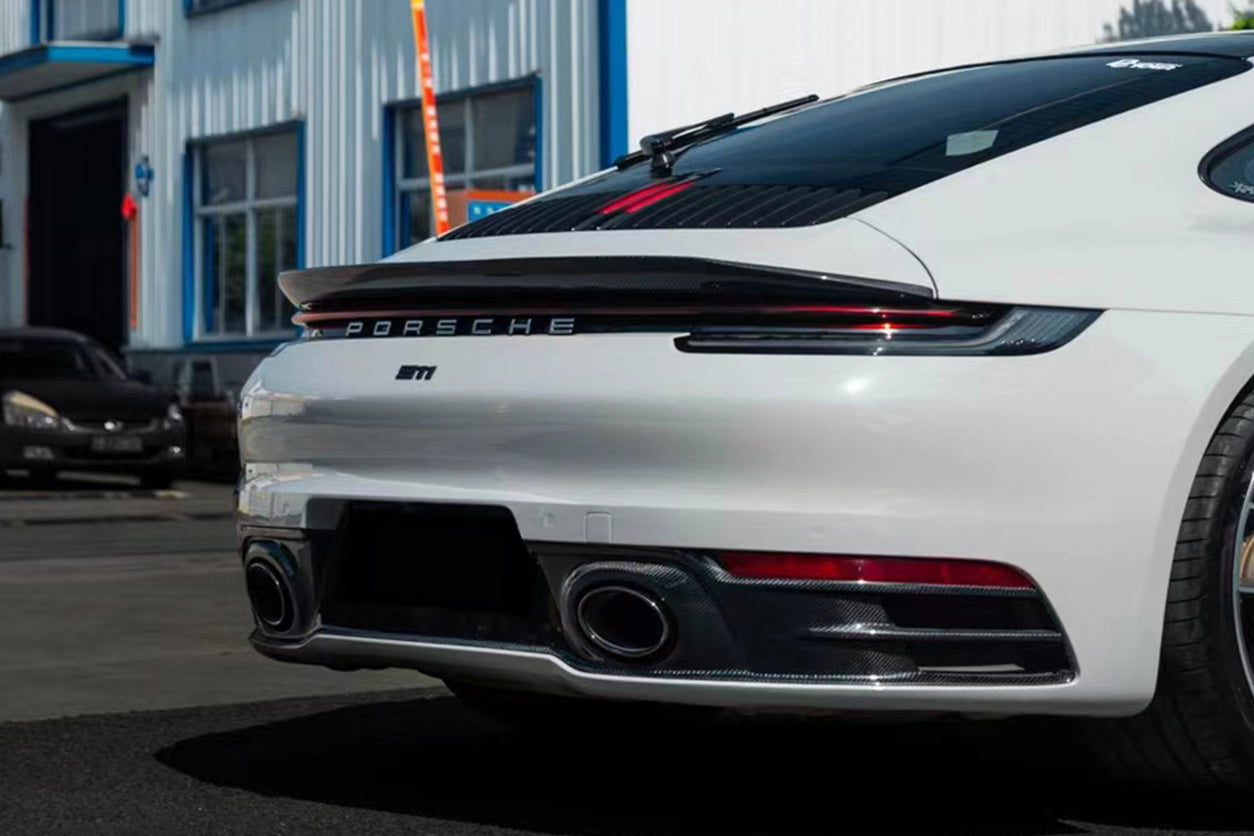 DarwinPRO 2019-2023 Porsche 911 992 Carrera S & 4 & 4S & Targa & Cabriolet OE Style Rear Diffuser