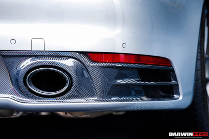 DarwinPRO 2019-2023 Porsche 911 992 Carrera S & 4 & 4S & Targa & Cabriolet OE Style Rear Diffuser