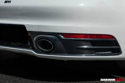 DarwinPRO 2019-2023 Porsche 911 992 Carrera S & 4 & 4S & Targa & Cabriolet OE Style Rear Diffuser