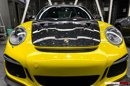 DarwinPRO 2005-2012 Porsche 911 997 Carrera &amp; S &amp; 4S &amp; Turbo &amp; 06-12 Cayman 987 GT2RS Style Hood