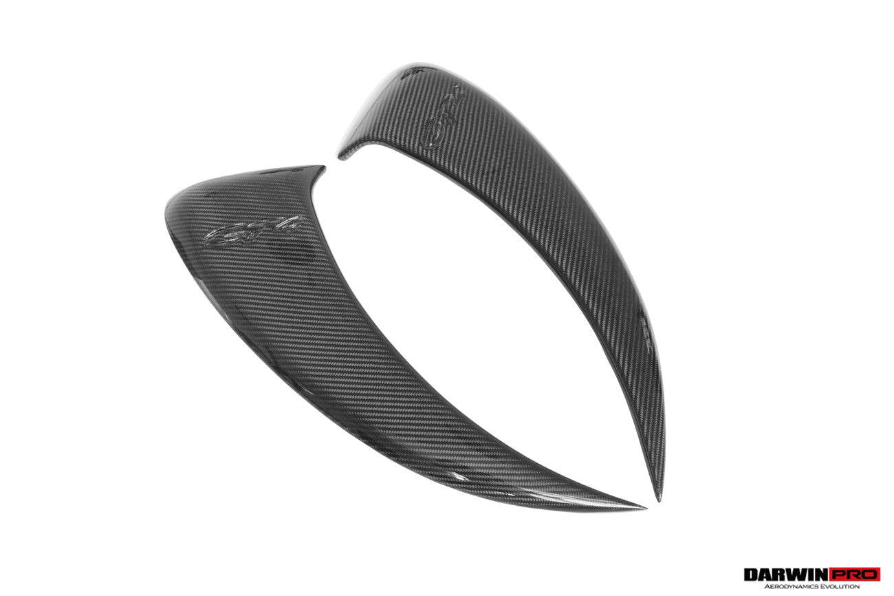 DarwinPRO 2012-2016 Porsche 981 Boxster Cayman GT4 Style Carbon Fiber Quarter Panel Side Scoops