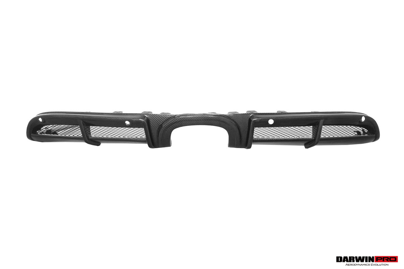 Difusor trasero de fibra de carbono DarwinPRO 2012-2016 para Porsche 981 Boxster Cayman GT4
