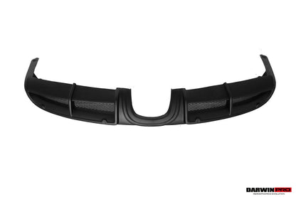 Difusor trasero de fibra de carbono DarwinPRO 2012-2016 para Porsche 981 Boxster Cayman GT4