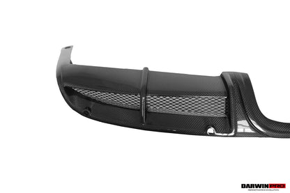 Difusor trasero de fibra de carbono DarwinPRO 2012-2016 para Porsche 981 Boxster Cayman GT4
