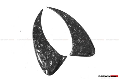 DarwinPRO 2012-2016 Porsche 981 Boxster Cayman GT4 Style Carbon Fiber Quarter Panel Side Scoops