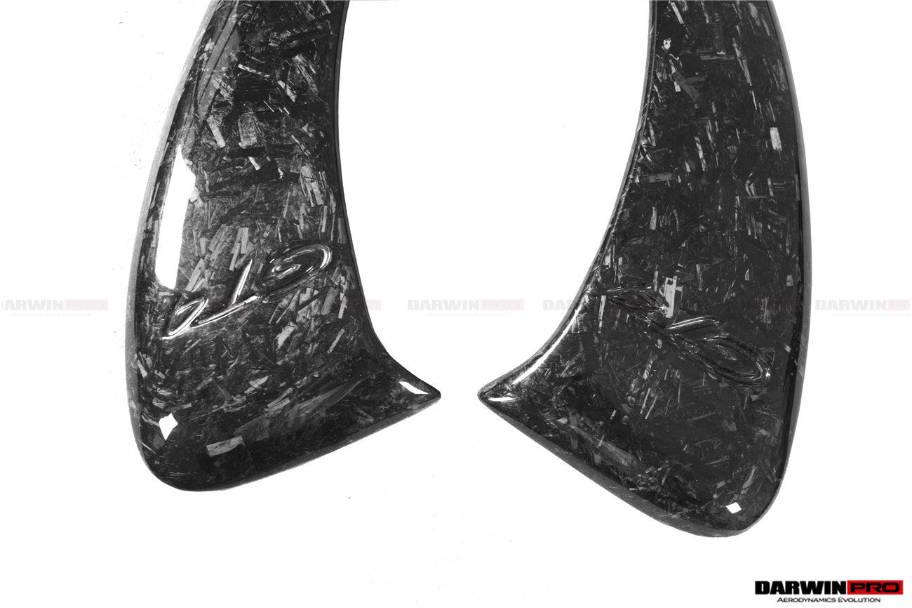 DarwinPRO 2012-2016 Porsche 981 Boxster Cayman GT4 Style Carbon Fiber Quarter Panel Side Scoops