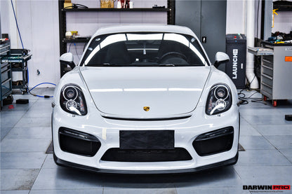 DarwinPRO 2012-2016 Porsche 981 Boxster | Cayman GT4 Style Front Bumper