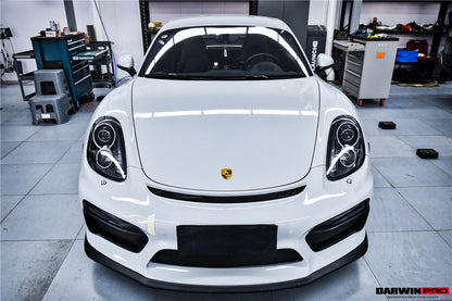 DarwinPRO 2012-2016 Porsche 981 Boxster | Cayman GT4 Style Front Bumper