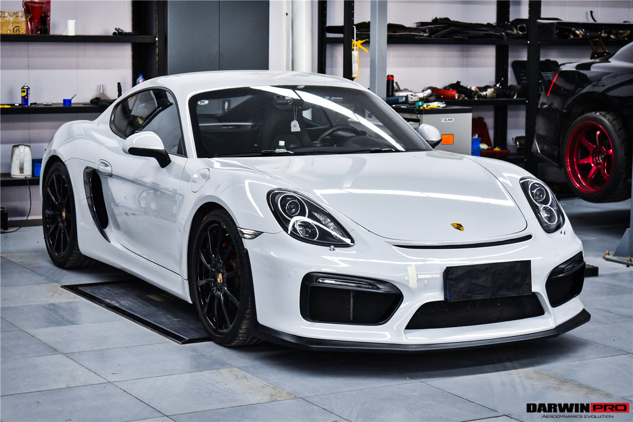 DarwinPRO 2012-2016 Porsche 981 Boxster | Cayman GT4 Style Front Bumper