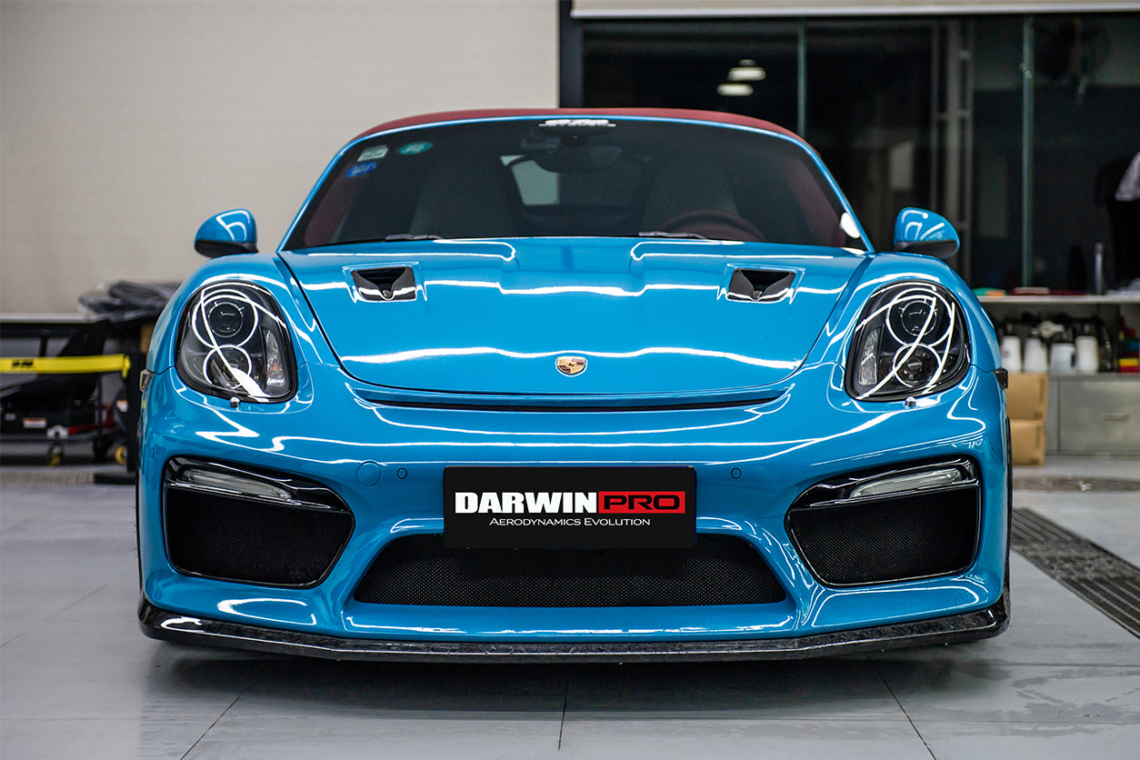 DarwinPRO 2012-2016 Porsche 981 Boxster | Cayman GT4 Style Front Bumper