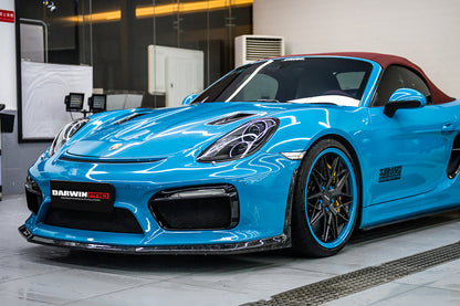 DarwinPRO 2012-2016 Porsche 981 Boxster | Cayman GT4 Style Front Bumper