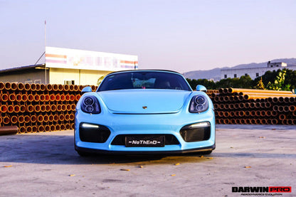 DarwinPRO 2012-2016 Porsche 981 Boxster | Cayman GT4 Style Front Bumper