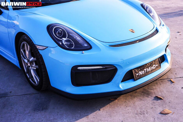 DarwinPRO 2012-2016 Porsche 981 Boxster | Cayman GT4 Style Front Bumper