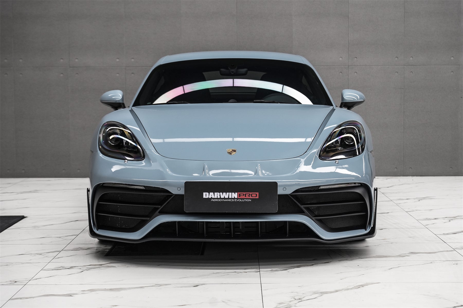 Parachoques delantero de fibra de carbono DarwinPRO 2016-2020 para Porsche 718 Cayman y Boxster Stuttmate