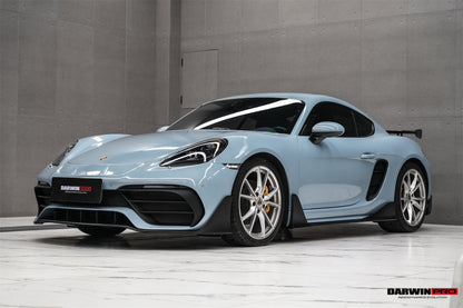 Parachoques delantero de fibra de carbono DarwinPRO 2016-2020 para Porsche 718 Cayman y Boxster Stuttmate