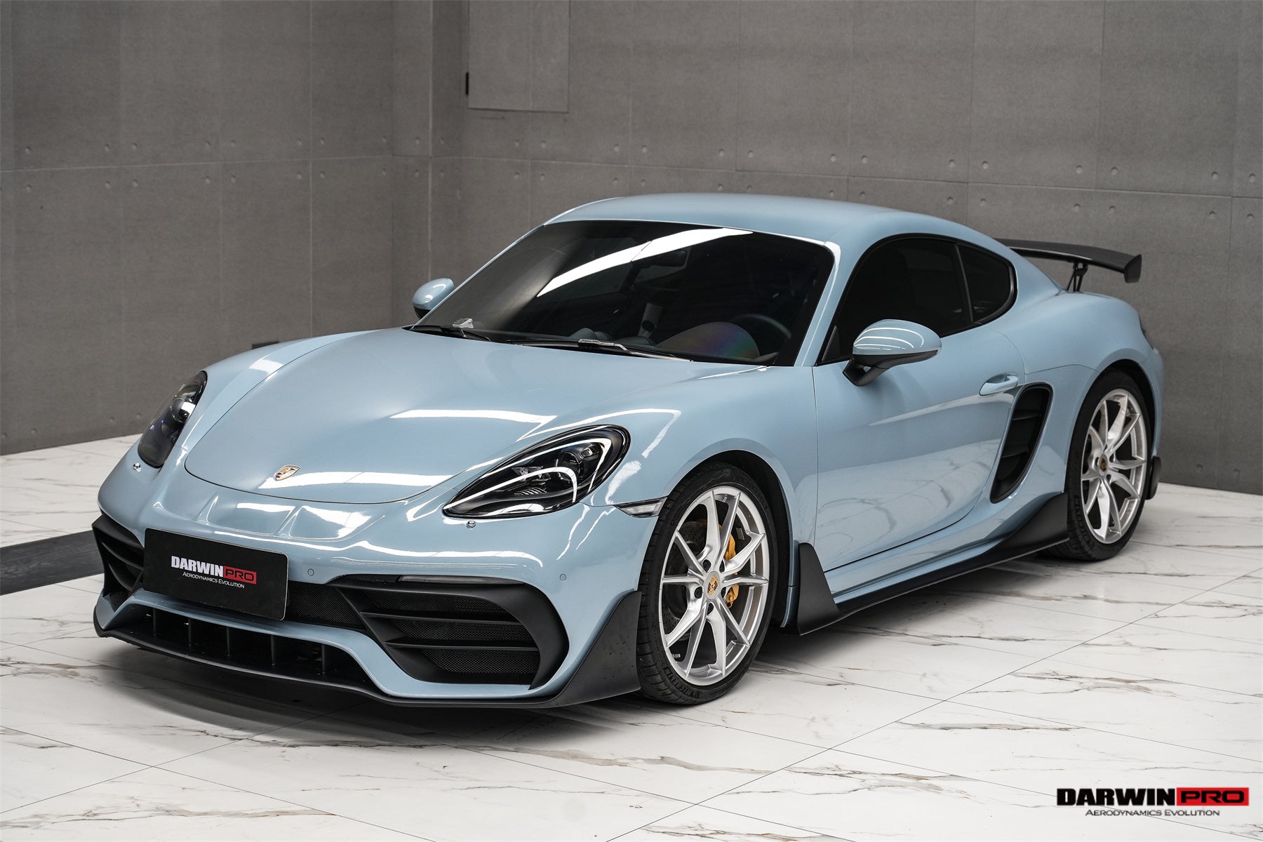 DarwinPRO Stuttmate Carbon Fiber Side Skirts | 2016-2025 Porsche 718 Cayman, Boxster