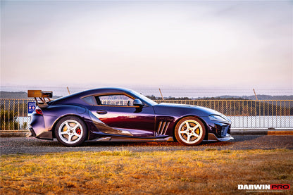 DarwinPRO 2019-UP Toyota GR Supra (J29 & DB) A90 A91 BKSSII Style Part Carbon Fiber Side Skirts & Fender