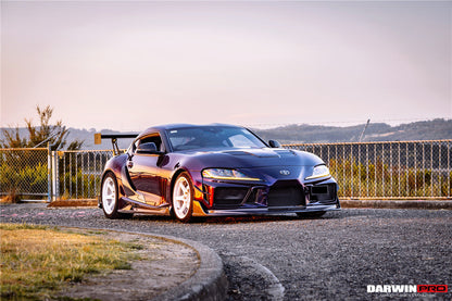 DarwinPRO 2019-UP Toyota GR Supra (J29 & DB) A90 A91 BKSSII Style Part Carbon Fiber Side Skirts & Fender