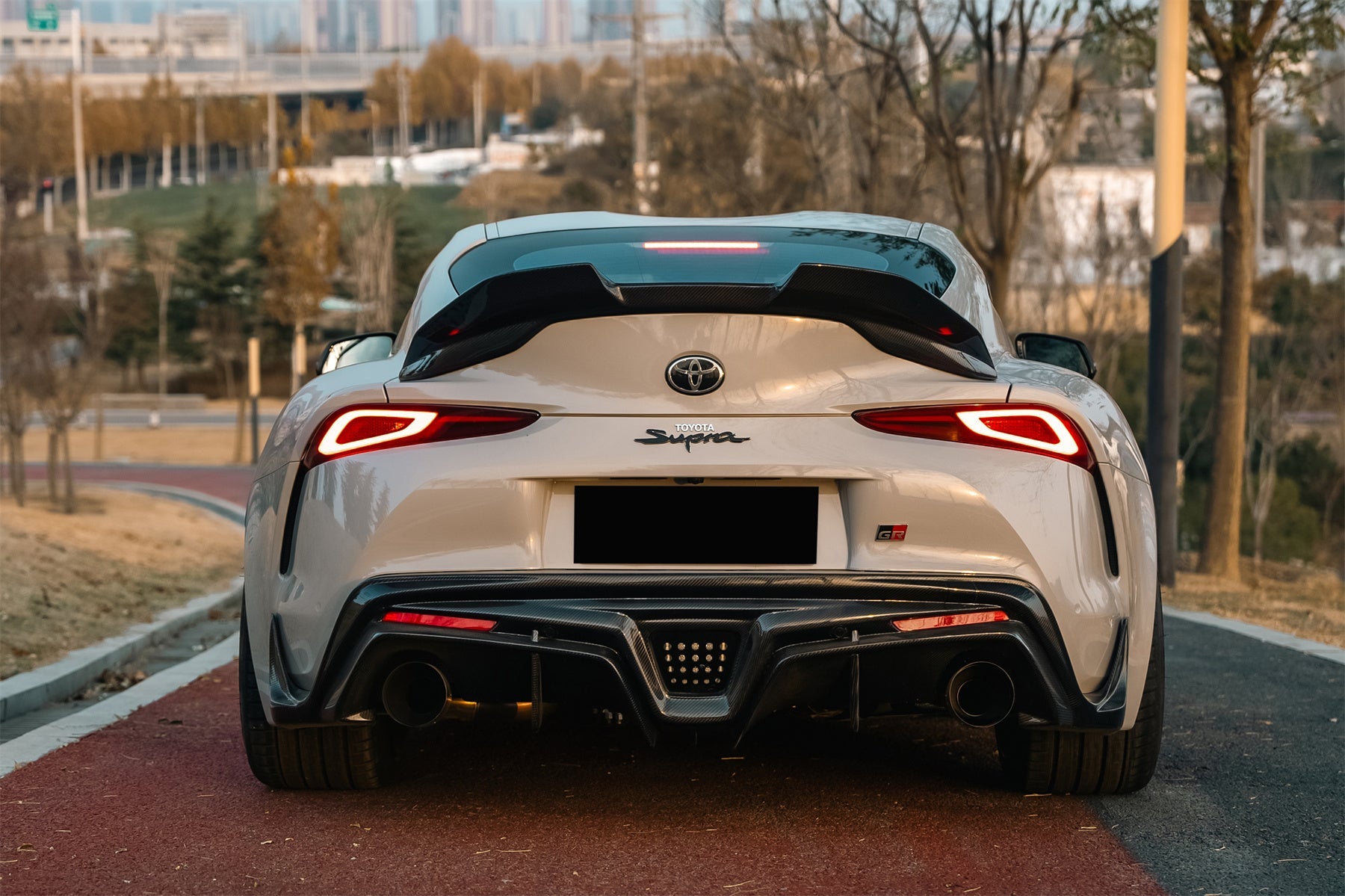 Alerón de maletero de fibra de carbono DarwinPRO 2019-2025 Toyota GR Supra (J29 y DB) A90 A91 BKSS2