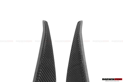 DarwinPRO 2019-UP Toyota GR Supra (J29 & DB) A90 A91 BKSS Style Carbon Fiber Front Canards