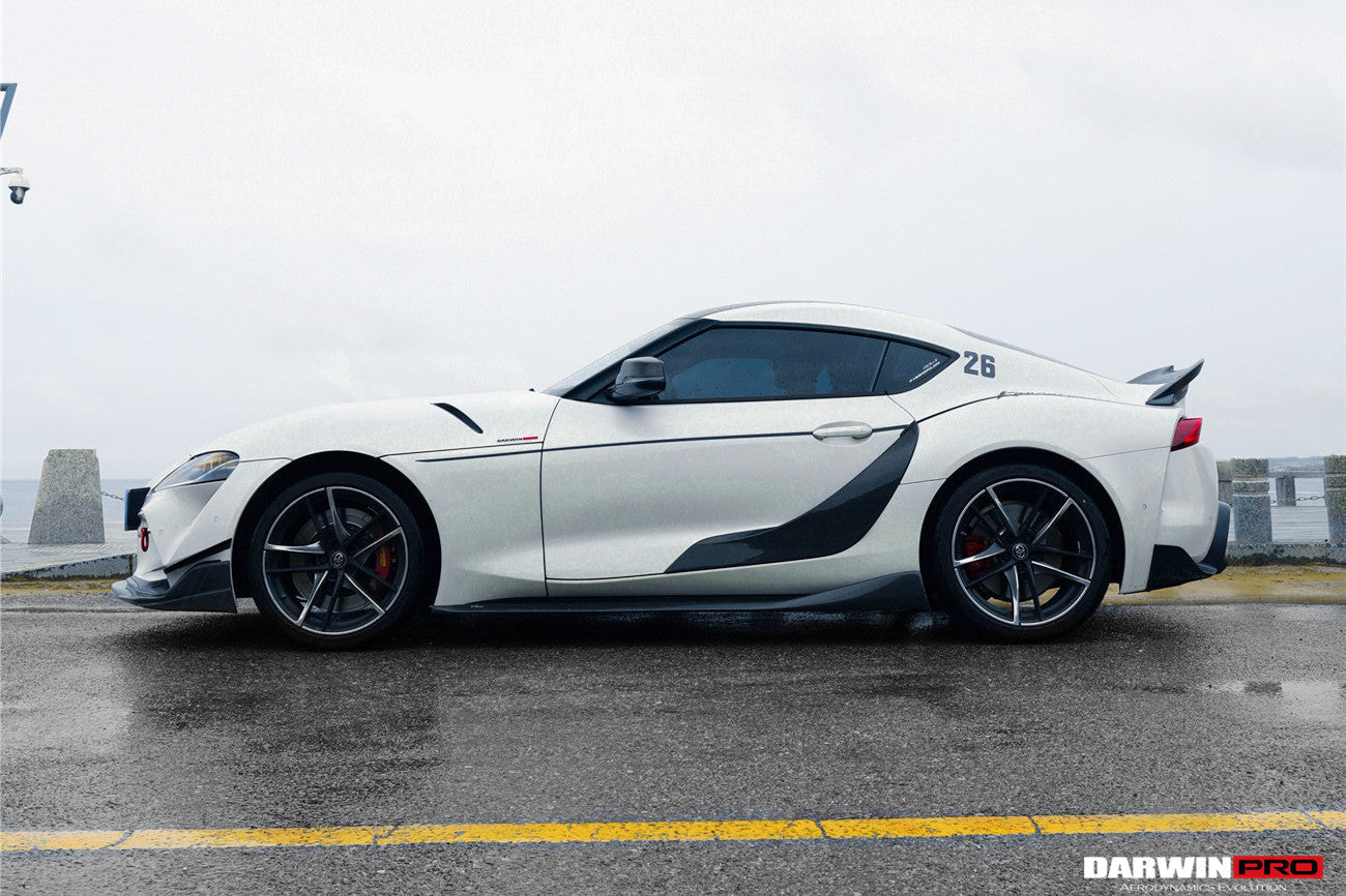 DarwinPRO OEM Style Carbon Fiber Hood Scoop | 2019-2025 Toyota GR Supra