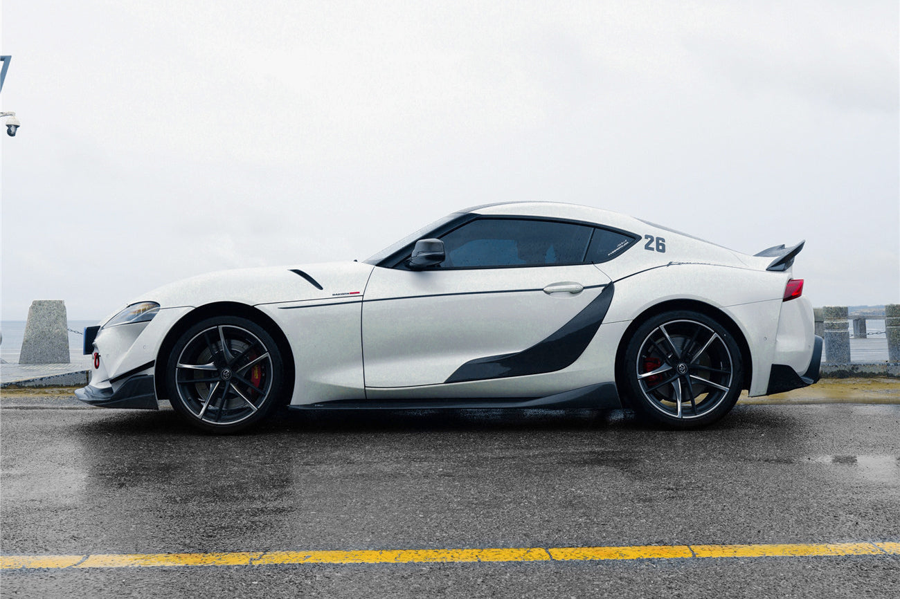 DarwinPRO OEM Style Carbon Fiber Hood Scoop | 2019-2025 Toyota GR Supra