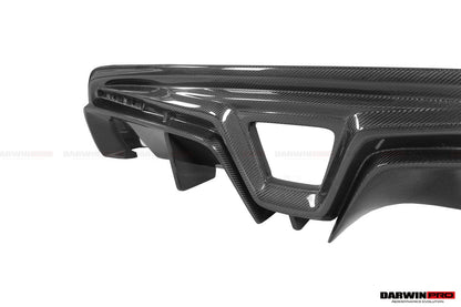 DarwinPRO 2019-UP Toyota GR Supra (J29 & DB) A90 A91 BKSS Style Carbon Fiber Rear Diffuser Lip