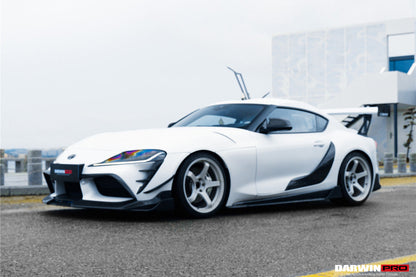 DarwinPRO 2019-UP Toyota GR Supra (J29 & DB) A90 A91 BKSS Style Carbon Fiber Front Bumper Vents