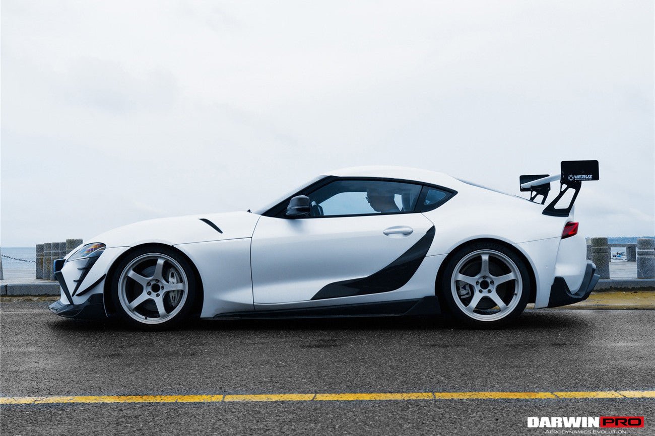 DarwinPRO 2019-UP Toyota GR Supra (J29 & DB) A90 A91 BKSS Style Carbon Fiber Front Bumper Vents
