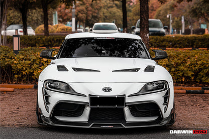 DarwinPRO 2019-UP Toyota GR Supra (J29 DB) A90 A91 BKSS Style Carbon Fiber Hood