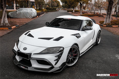 DarwinPRO 2019-UP Toyota GR Supra (J29 DB) A90 A91 BKSS Style Carbon Fiber Hood