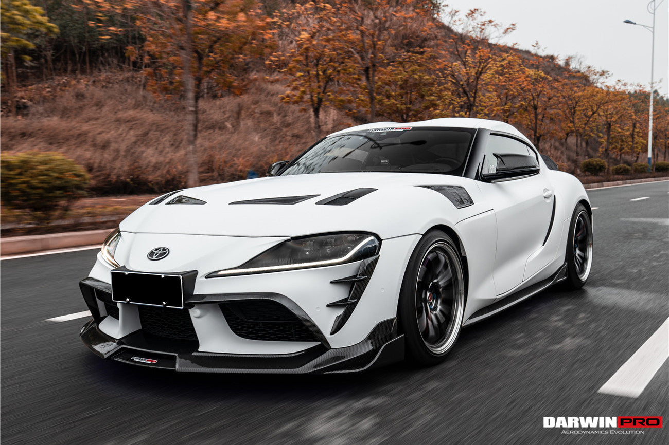 DarwinPRO 2019-UP Toyota GR Supra (J29 DB) A90 A91 BKSS Style Carbon Fiber Hood