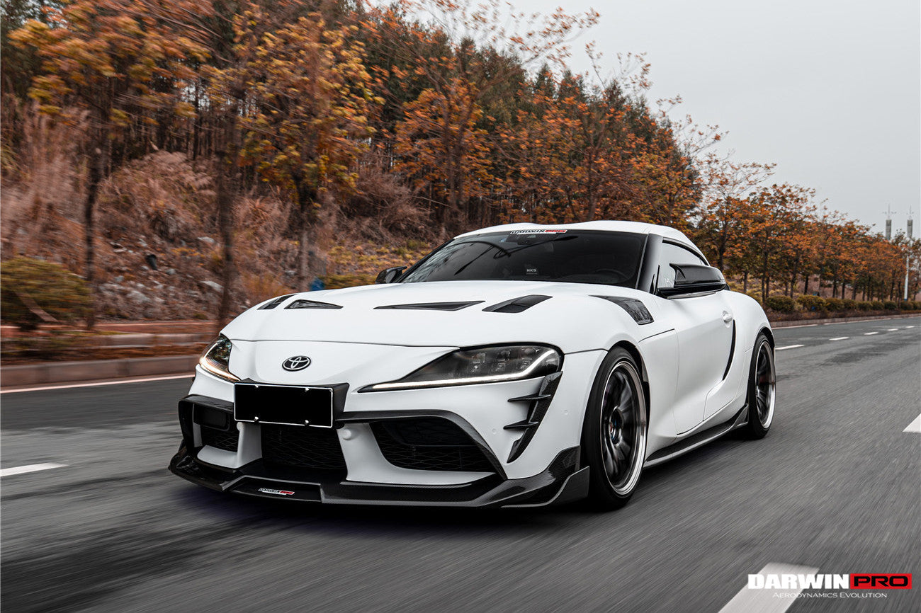DarwinPRO 2019-UP Toyota GR Supra (J29 DB) A90 A91 BKSS Style Carbon Fiber Hood