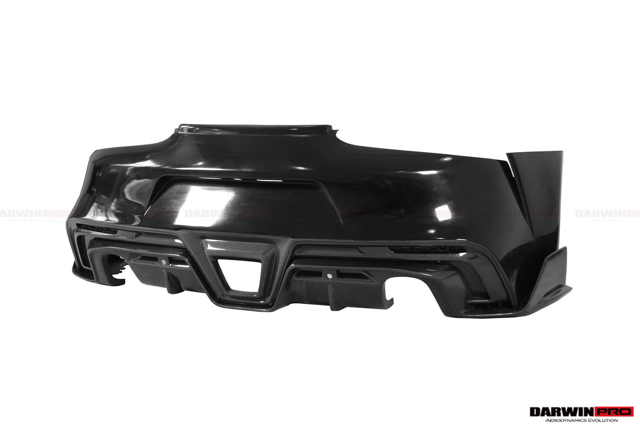DarwinPRO 2019-UP Toyota GR Supra (J29 & DB) A90 A91 BKSS Style Part Carbon Fiber Rear Bumper